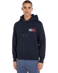Tommy Hilfiger - Hombre Hoodie New York Flag con capucha - Lyst