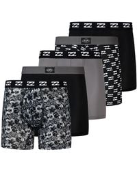 Billabong - S Underwear 5 Pack Microfiber Performance Boxer Briefs For - Lyst