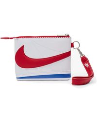 Nike - Cortez Wristlet Pochette Bianco/Varsity Royal/Varsity Red - Lyst