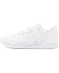 PUMA - St Runner V4 Sneakers, Zwart/Wit, Maat 35,5 - Lyst