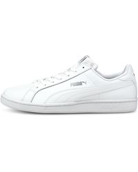PUMA - Chaussure Basket Smash En Cuir - Lyst