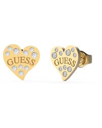 Guess - Boucles d'oreilles Studs Party JUBE02176JWYGT-U Marque - Lyst