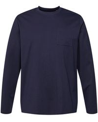 Esprit - Edc By Shirt Met Lange Mouwen Van Jersey - Lyst