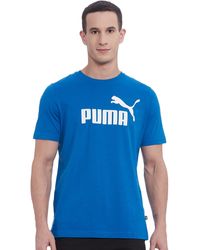 PUMA - T- Shirt avec Logo Essentials - Lyst