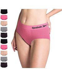 Reebok Womens Seamless Hipster Panties 6 Pack 