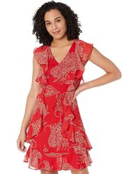 Tommy Hilfiger - Dress Plus Size,samba/ivory,14w - Lyst