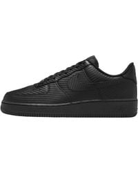 Nike - Hf2886-001 Air Force 1 '07 Black/black Uk 8 - Lyst