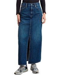 G-Star - Maxirock Viktoria Long Skirt wmn im Jeans-Look - Lyst