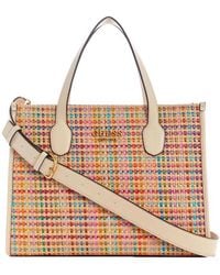 Guess - Silvana 2 Compartment Tote - Lyst