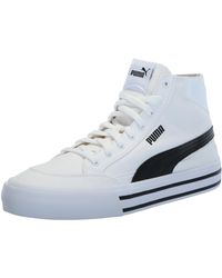 PUMA - Court Classic Vulc Mid Sneakers Voor - Lyst