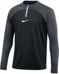 Nike - Top Met Lange Mouwen M Nk Df Acdpr Dril Top K - Lyst