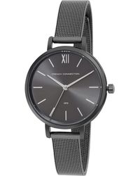 French Connection - Analog Black Dial Watch-fce22gn - Lyst