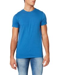 Meraki Regular Crew Neck Short Sleeve T-shirt - Blue