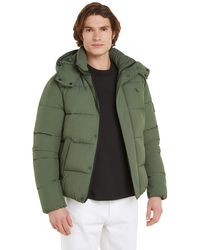 Calvin Klein - Essentials Non Down Logo Winter Jacket - Lyst