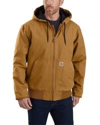 Carhartt - Duck Detroit Cotton Insulated Work Jacket - Lyst