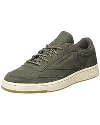 reebok club c 85 mens orange