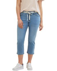 Tom Tailor - Plussize Alexa Straight Cropped Jeans - Lyst