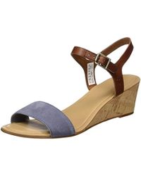 Strap Cuña EastlookSandalias Wbarn Sibbern Gris Para Mujer Suede Grey Con Sandalfolkstone Y jpGLSqUVzM