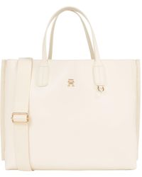 Tommy Hilfiger - Bolso para Mujer Iconic Satchel Mediano - Lyst