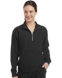 Skechers - Goluxe Rib 1/4 Zip - Lyst