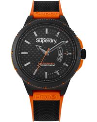 Superdry Casual Polshorloge Syg305eb in het Zwart voor heren Heren Accessoires voor voor Horloges voor 