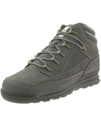 Timberland - Euro Rock Mid Hiker Leather Boots - Lyst