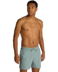 Calvin Klein - Badeshorts Medium Drawstring Mittellang - Lyst