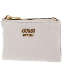 Guess - Becci Zip Pouch Seashell - Lyst