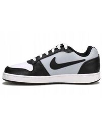 Nike - Ebernon Low Prem Basketballschuh White/Black-Wolf Grey 42.5 - Lyst