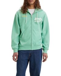 Levi's - Relaxed Graphic Zip-up Sweatshirt - Lyst
