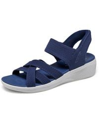 Skechers - Arya-cooling Off Hands Free Slip-ins Wedge Sandal - Lyst