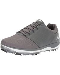 skechers men's pro 4 waterproof golf shoe