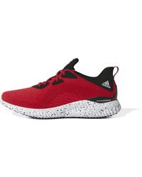 adidas - Alphabounce 1 Shoe - Mens Running, Vivid Red/black/white, 10.5 Uk - Lyst