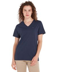 Tommy Hilfiger - Original Jersey, T-Shirt Uomo, Blau (Black Iris 002), XXL - Lyst
