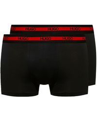 HUGO - Trunk Twin Pack Boxershorts - Lyst