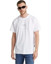 G-Star - Center Chest Logo Loose R T T-shirt - Lyst