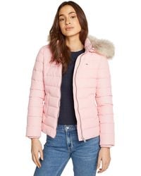 Tommy Hilfiger - 's Basic Hooded Puffer Jacket - Lyst