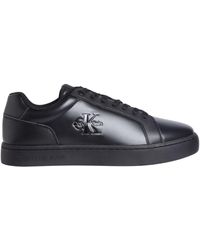 Calvin Klein - Uomo Sneakers con Suola Preformata Classic Mono in Pelle - Lyst