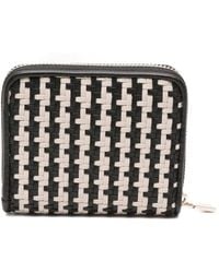 Guess - Geldbörse Phaedra SLG Zip Around Wallet Black Multi schwarz - Lyst