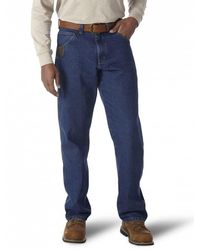 Wrangler - Riggs Workwear Men's Ripstop Carpenter Jean - Blue - Lyst