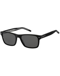 Tommy Hilfiger - Sunglasses Th 1794/s Black/grey 55/19/145 Man - Lyst