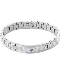 Tommy Hilfiger - Jewelry Men's Link Bracelet Stainless Steel - 2790419 - Lyst