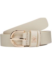 Tommy Hilfiger - Gürtel Essential Effortless 2,5 cm Ledergürtel - Lyst