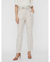 Vero Moda Cropped trousers for Women - Up to 70% off at Lyst.co.uk