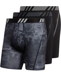 adidas - Sport Performance Mesh Graphic 3-pack Boxer Brief - Lyst