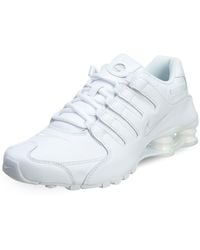 Nike - Scarpe Shox NZ Taglia 43 Codice 378341-128 Bianco Uomo - Lyst