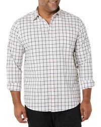Amazon Essentials - Long-sleeve Regular-fit Stretch Poplin Shirt - Lyst