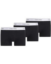 Calvin Klein - , , Trunk 3Pk 000NB3963A, Black - Lyst