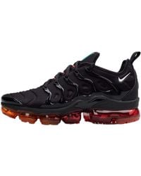 Nike - Cv1645-001 Air Vapormax Plus Black/lt Smoke Grey-magma Orange Uk 5 - Lyst