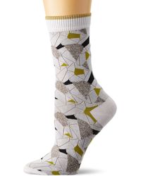 Falke Socken Scraps - Baumwollmischung, 1 Paar, Weiß (White 2000), Größe: 37-38